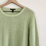 Eileen Fisher Organic Linen Tunic Sweater Asymmetrical Size L Photo 8