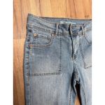 No Boundaries  High Rise Flare Jeans Women's 11 Double Button Front Photo 6