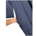 COS  Dress Womens 8 Shirt Dress Henley Button Pockets Dark Wash Denim Blue Photo 6