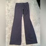 Athleta navy blue flare legging yoga pants medium Photo 6