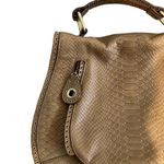 Rebecca Minkoff Vanity Saddle faux snakeskin purse Photo 1