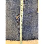 Levi's Levi’s Premium High-Rise Deconstructed Medium Blue Wash Denim Skirt NWT Sz 32 Photo 15