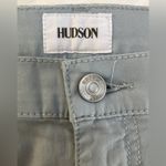 Hudson Jeans Hudson Women’s Cargo Pants Size 28 Light Grey Blue Wide Leg Stretch Cotton Photo 2