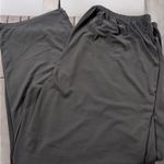 Effortless Style By Citiknits Womens Dark Gray Elastic Waist Pants STretch 95% Polyester 5% Spandex Made In USA Photo 1