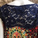 Kut From The Kloth  Paisley Lace Multicolor Sleeveless Top Women's Size Small Photo 2