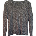 J.Crew navy cotton spacedye crewneck sweater xs Blue Photo 0