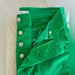 Topshop  Kort Jeans 28x30 Kelly Green Size 6 Photo 1