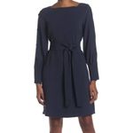 Club Monaco Button Sleeve Dress Robe in Navy/ Bleu Marine Size 2, New w/Tag $269 Photo 5