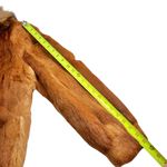 Vintage Red Fox Fur Jacket with fox tails neck Orange Size M Photo 10