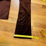 AGOLDE Women’s 24 Brown Nico Velvet Bootcut Trousers Chocolate Milk Pants Photo 4