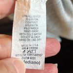 B.Original  Heather Gray Speckled Top Flowy Ruffle Hem Womens Medium Photo 9