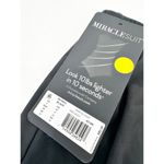 MiracleSuit  Black Skirted High Waist Full Coverage Swim Bottoms Size 8 NWT Photo 7