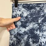 Wildfox  Blue Tie Dye Pocket High Rise Bike Shorts - Size M Photo 6