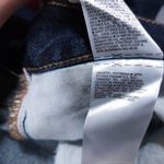 Old Navy  High Rise Slouchy Straight Jeans Cropped Women's Plus Size 28 Dark Wash Photo 11