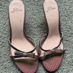 J.Crew Metallic heels Photo 0