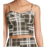 No Bo Nwt  plaid tank top and pants 2 piece outfit set size   XXL  green 99** Photo 1