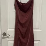 Cider Silk Cowl Neck Dress  Photo 0