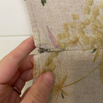 Liz Claiborne EUC |  linen floral print sleeveless dress — size 10‎ Photo 5