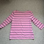 I’m NYC Women’s Pink and Black Striped Long Sleeve Top Sz SP Photo 6
