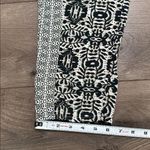 Michael Stars  Stars Jordy Moroccan Printed Casual Rayon Pants Black‎ Tan Small Photo 8