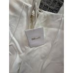 Diane Von Furstenberg $398 NEW  DVF Pleat Front Pants Ivory 12 *read Description Photo 2