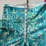 Lilly Pulitzer luxletic 24” high rise midi leggings turquoise oasis xs Photo 14