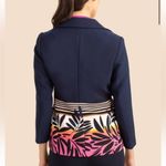 Trina Turk ππ Beacon Blazer ~ Beach Side Abstract Tropical Print 14 NWT Photo 5
