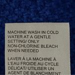 LORD & TAYLOR royal blue crew neck sweater with button detail in size XL. EUC Photo 9