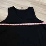 Chico's Chico’s Black Sleeveless V-Neck Tank With Matching Sweater- Size 2 (U.S. Large ) Photo 8
