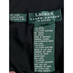 Ralph Lauren Petite Side Zip Black Dress Pants Size 2P Academia Business Casual Photo 3