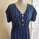 SheIn Polka dot bat wing midi dress Size Large 8/10 NWOT Photo 5