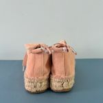 Anthropologie Manebi Hamptons Pastel Rose Pink Sneaker Espadrilles Photo 3