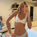 PacSun White and floral bikini set Photo 0