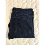 William Rast Perfect Ankle Skinny Jeans Dark Wash Frayed Hem Size 31 Photo 2