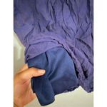 Lapogee Blue Pinkish Short Sleeve Slip Overlay With Tassel Size XL Photo 2