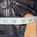 Juicy Couture Fashion Full Zip Thumbhole Logo Sweatshirt Embossed Black Size Med Photo 8