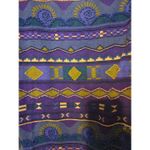 EXPRESS Tricot Purple & Gold Beaded Tunic, Women's Small Pullover Top, Casual Photo 5