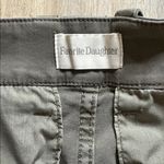 Favorite Daughter Sadie Utility Skirt Size 30 Maxi Slit Olive Green Gray Photo 3