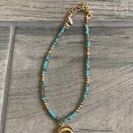 Ethika  blue gold necklace Photo 3
