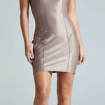 Noli  Yoga liquid dress almond tan size small NWT Photo 0