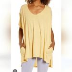 Free People Movement Tan City Vibes Side Pocket Oversized Tunic Top XS Photo 8