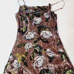 House of Harlow 1960 x REVOLVE Nicoleta Dress in Rose Gold Floral Small Photo 4