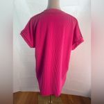HEIMISH USA Pink Cuffed Sleeve Boxy T Photo 1