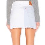 Levi's Levi’s deconstructed halfsies denim skirt Photo 13