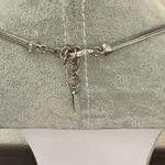 Nine West Vintage Mixed Metal Hammered & Smooth Necklace Photo 2