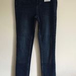 Free People Dark Wash Denim Navy Miles Away High Rise Skinny Jeans NEW Photo 2