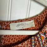 A Beautiful Soul Orange Embroidered Hi Low Hem Tunic J27 Size undefined Photo 1