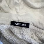 Talentless  Heavyweight Hoodie in Bone Photo 7