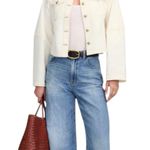 Madewell NWD  Cocoon Sleeve Denim Lady Jacket Off White Size XL Photo 1