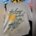 Daydreamer NWT Johnny Cash American Rebel OS Tee - Airey Blue - One Size Photo 9